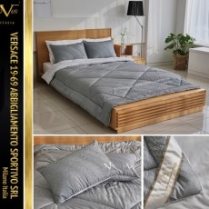 [베르사체 19V69 ITALIA] 차렵이불+베개커버2장_Misty Gray