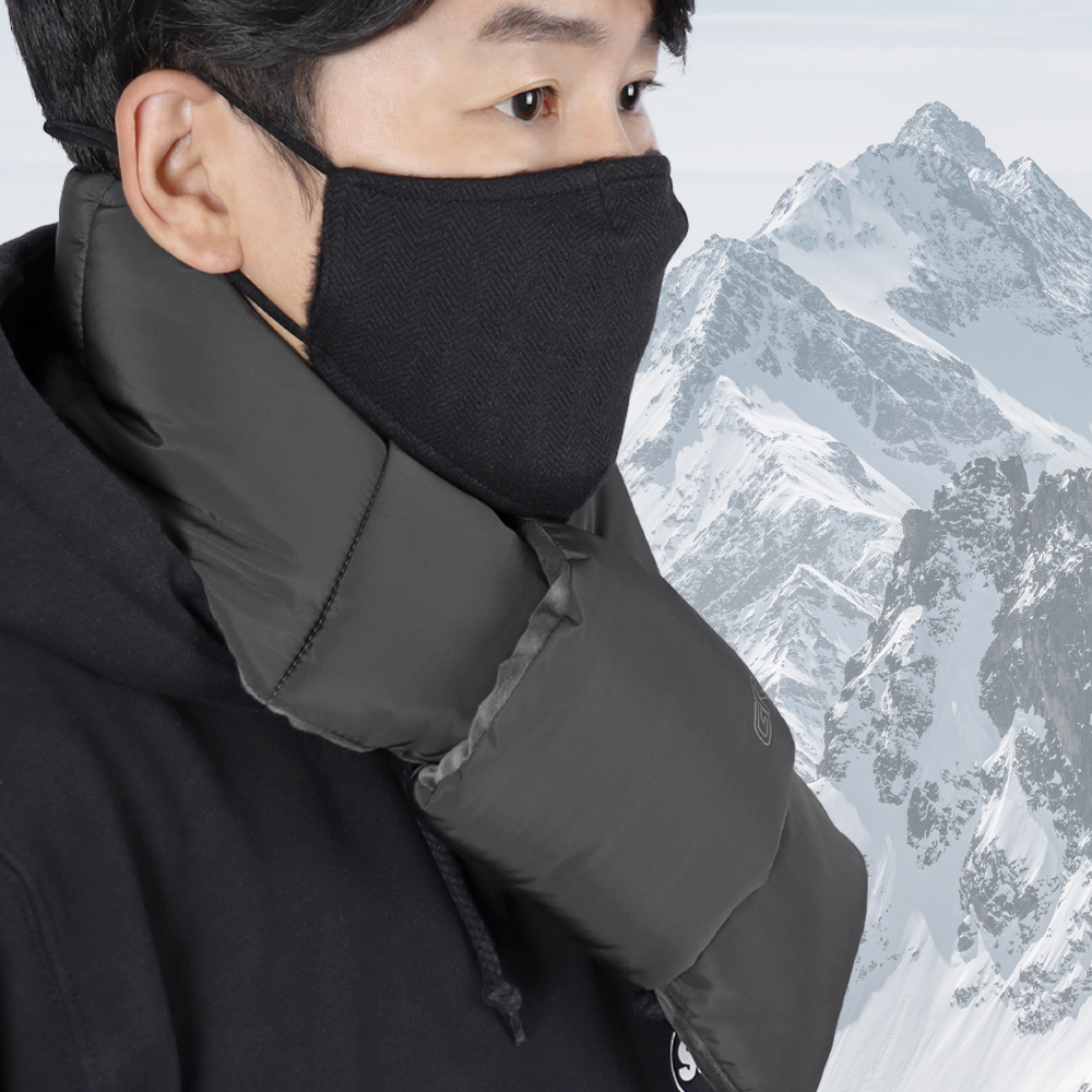 세이드 패딩 목도리