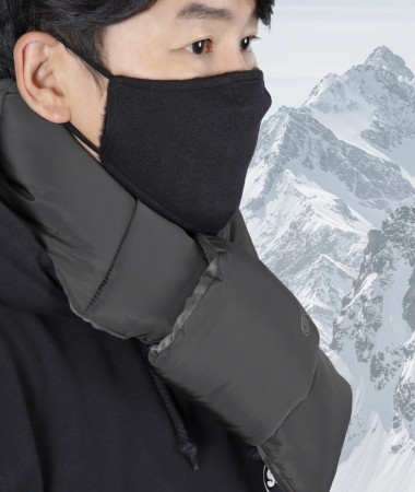 세이드 패딩 목도리